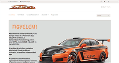 Desktop Screenshot of fulltuning.hu